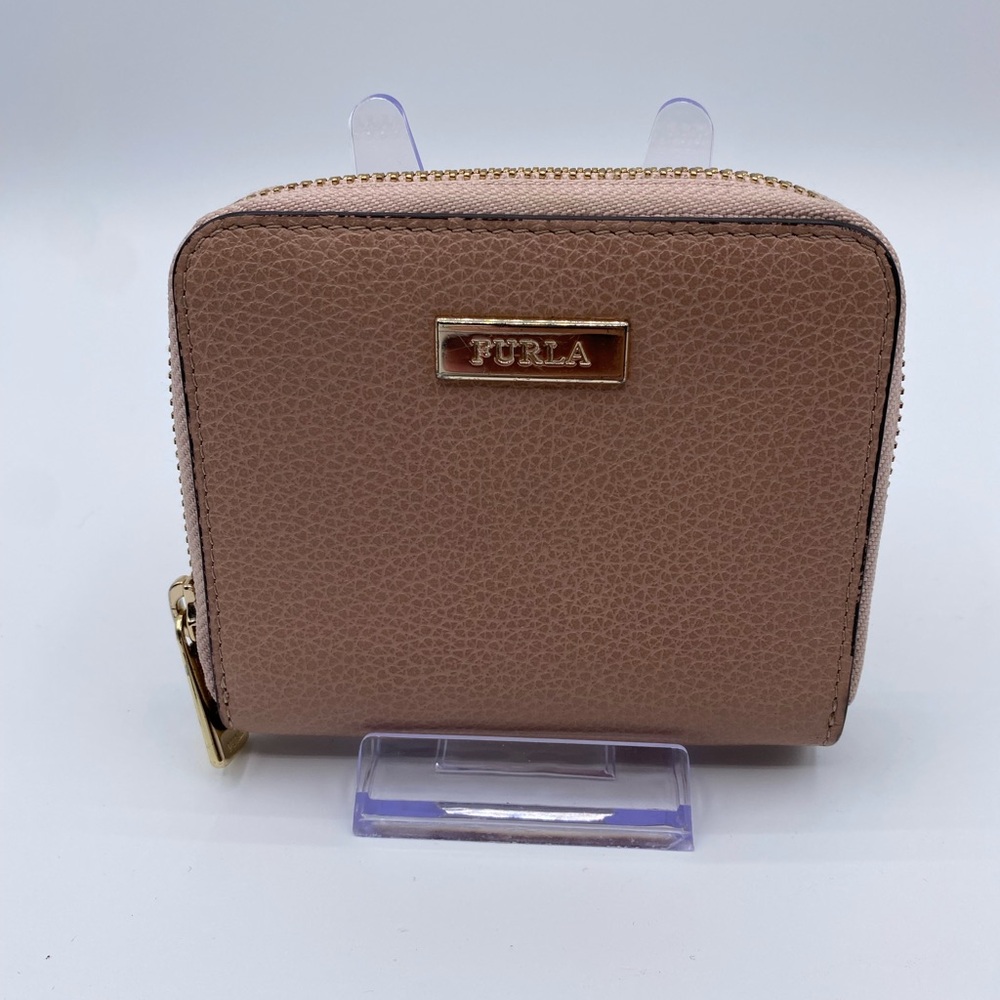 Furla Leather Pink Wallet